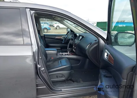 2017 Nissan Pathfinder Platinum z USA, uszkodzony, nr VIN 5N1DR2MM3HC623246